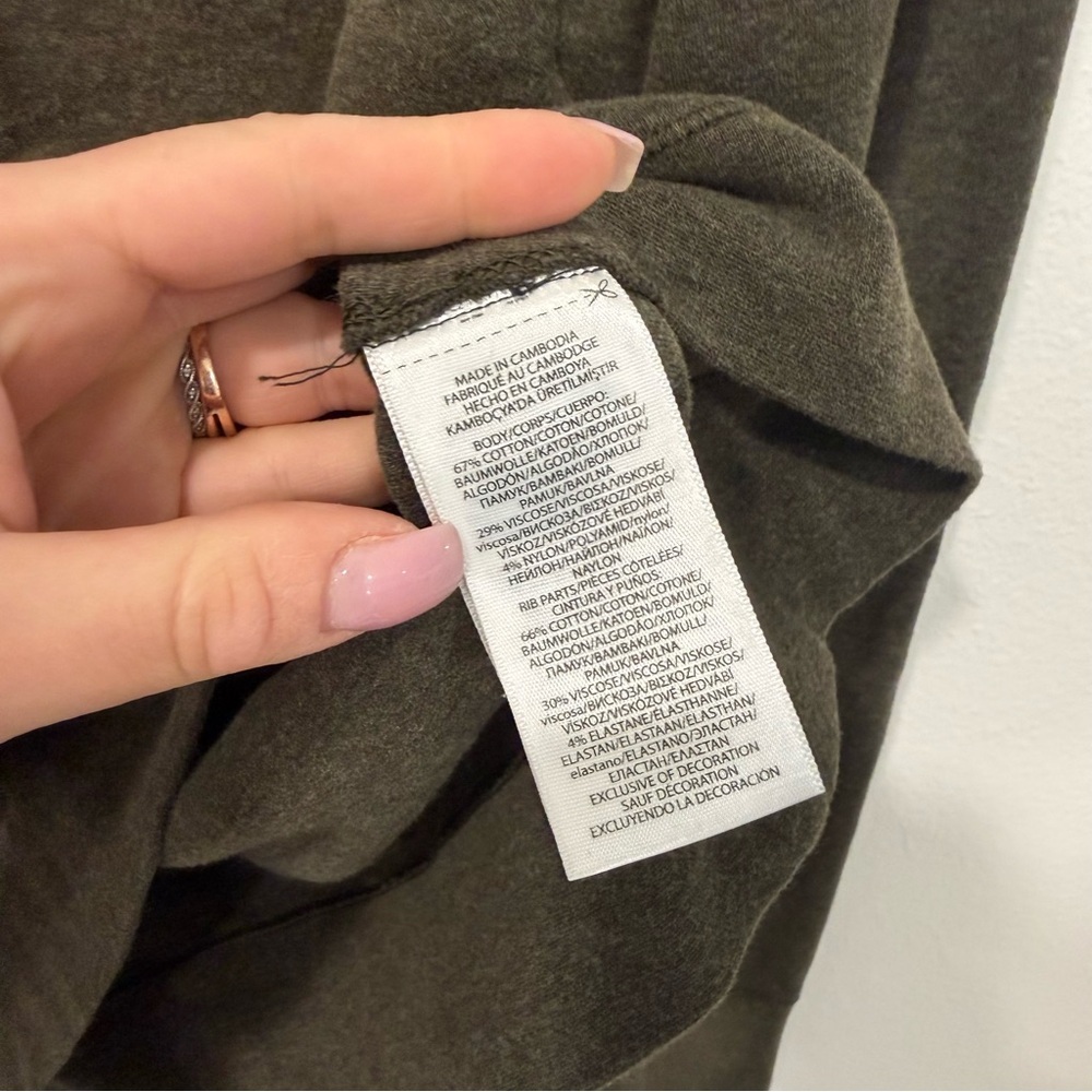 Polo Ralph Lauren Performance Green Quarter Zip Sweater M - Picture 4 of 5
